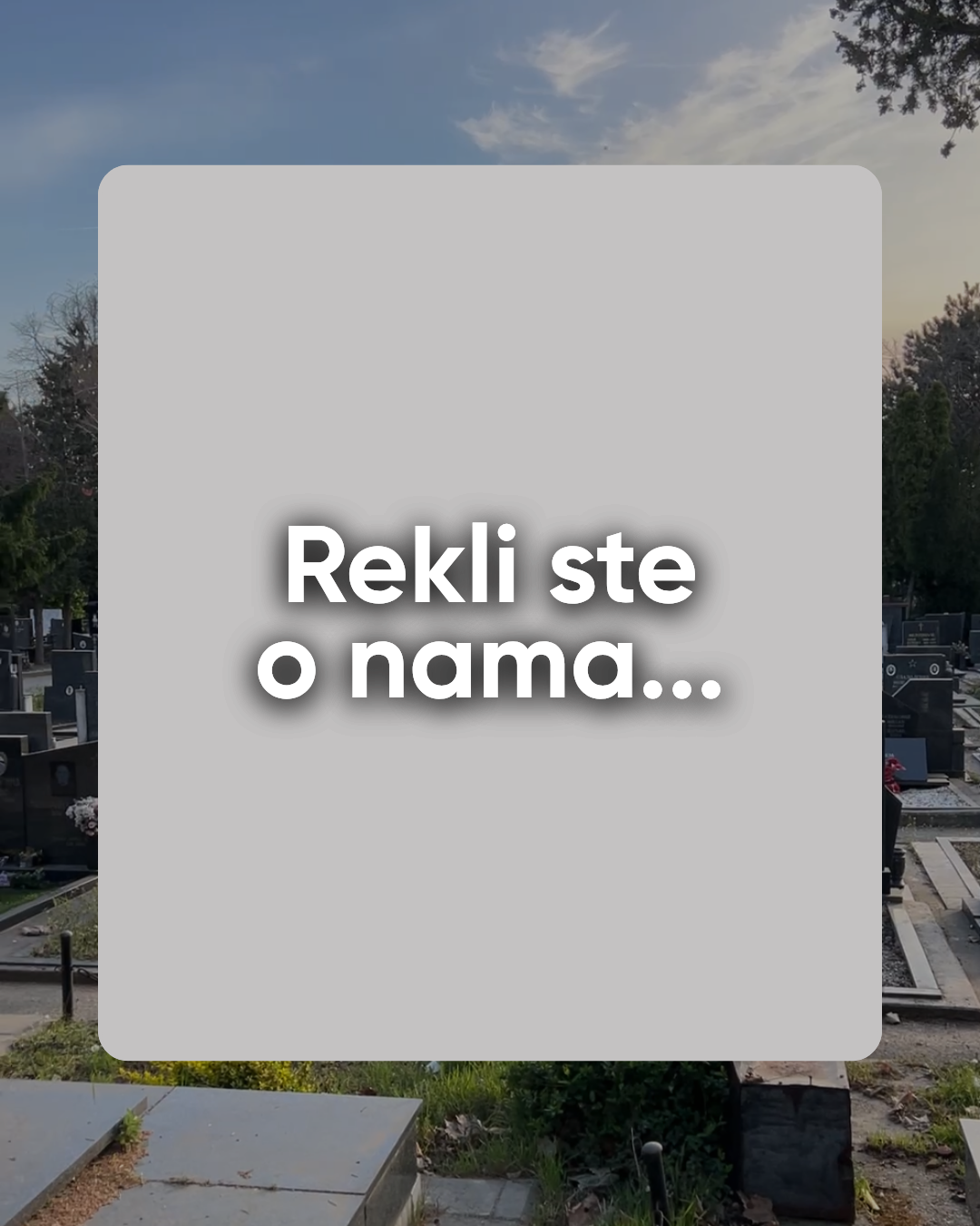 Rekli ste o nama